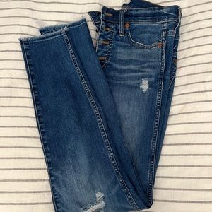 Madewell 10” High Rise Skinny Jeans